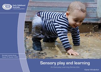 sensory play and learning - everyday learning series - ECA