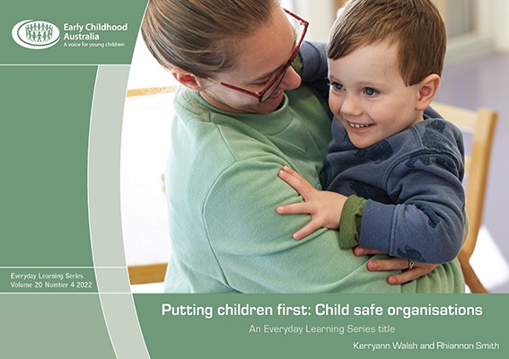 Putting children first: Child safe organisations - everyday learning series title
