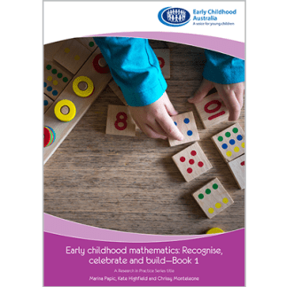 RIP Cover for Early Childhood mathematics: recognise, celebrate and build