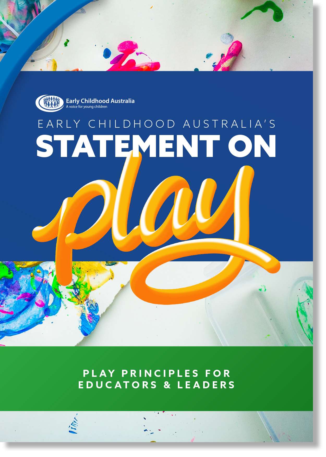 ECA statement on play for educators and leaders book cover