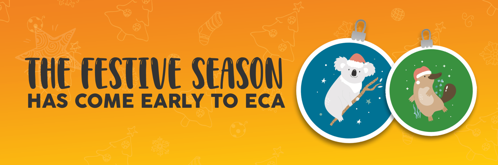 The festive season has come early to ECA banner